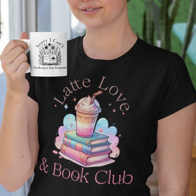 Tecknad Pastel för Klubb Kärlek och Bok Cute T Shirt (Skapare uppladdad)