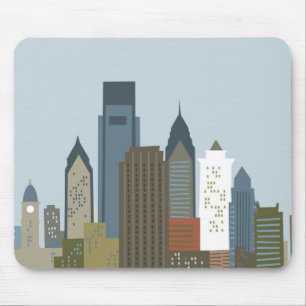Tecknad Philadelphia Musmatta