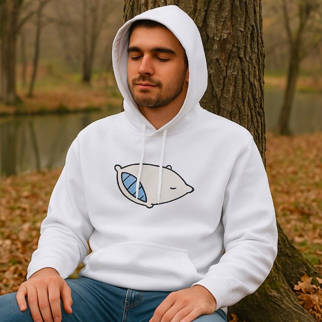 Tecknad Pillow med Giant Hoodie (Skapare uppladdad)