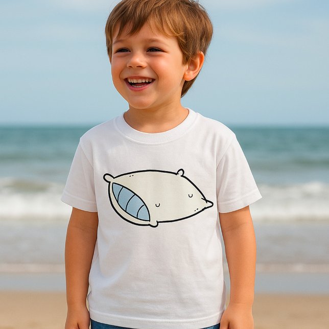 Tecknad Pillow med Giant T Shirt (Skapare uppladdad)