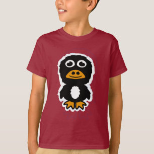 Tecknad pingvin t shirt