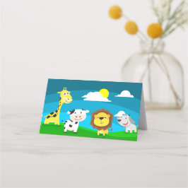 Tecknad Placeringskort