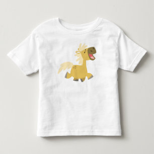Tecknad Pony-barn T-shirt
