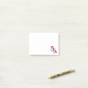 Tecknad Pony Post-it Block