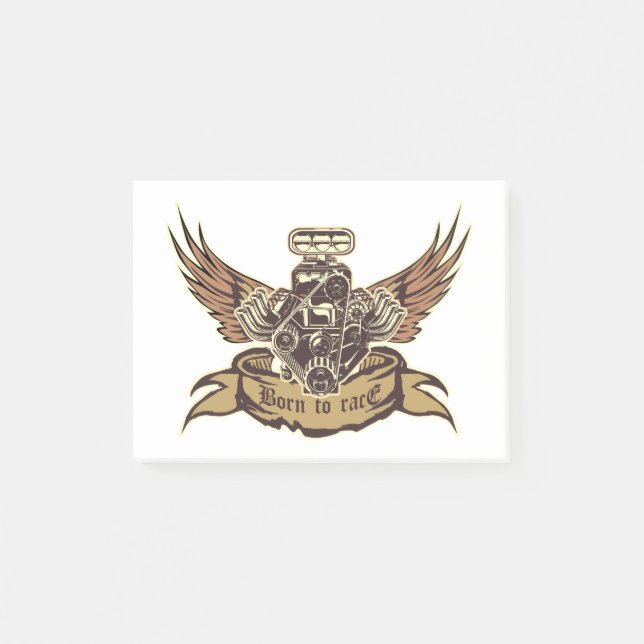 Tecknad Post-it Block (Framsida)