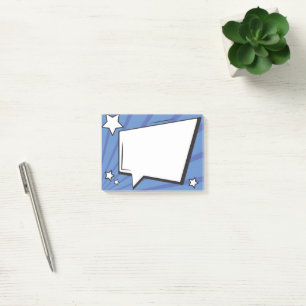 Tecknad Post-it Block