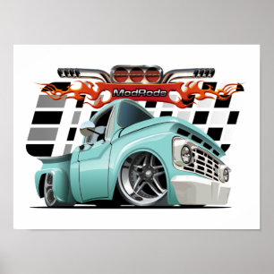 Tecknad Poster