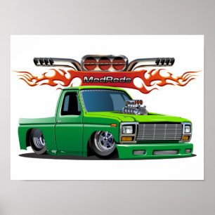 tecknad poster