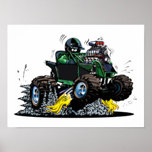 Tecknad Poster