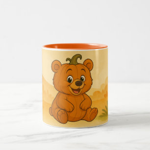 Tecknad Pumpkin Pals Mugg