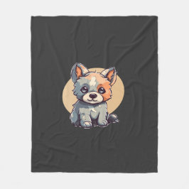 TECKNAD PUPPY FLEECEFILT