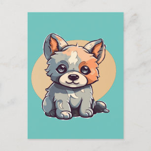 TECKNAD PUPPY VYKORT