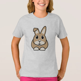 Tecknad Rabbit Children's T-Shirt