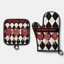 Tecknad Red Berries Dam-Berry Girls