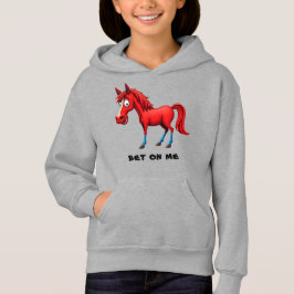 Tecknad Red Horse T Shirt