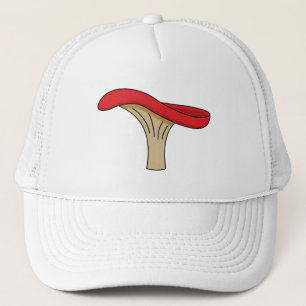 Tecknad Red Mushroom Keps