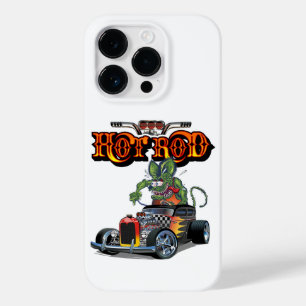 Tecknad retro hot rod