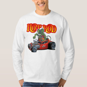 Tecknad retro hot rod t shirt