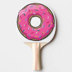 Tecknad Rosa med sprinkler Pingisracket