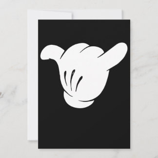 Tecknad Shaka Brah Sign hängloose Hawaii Chill Re