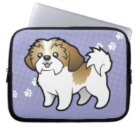 Tecknad Shih Tzu (den klippta valpen)