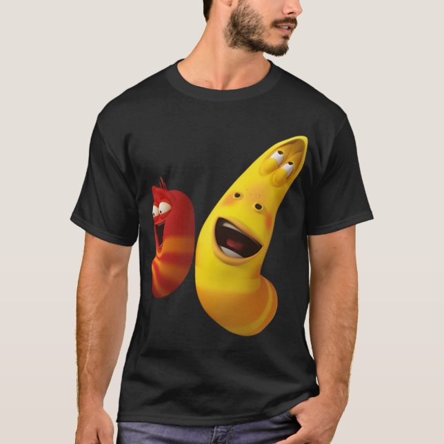 Tecknad Show Larva T Shirt (Framsida)