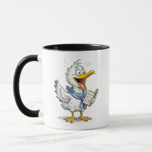 Tecknad Sjöfågel Besättning Mugg