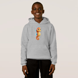 Tecknad sjöhästar 3D – Blank och söt T Shirt