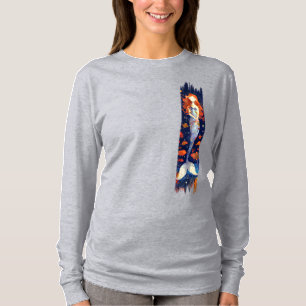 Tecknad Sjöjungfru, pennramsfärg T Shirt