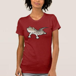 Tecknad Skäggagamen / Rankin-drake T-shirt