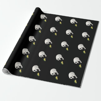 Tecknad Skull Eating Taco - DibsOnTacos Presentpapper
