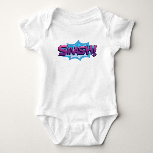 Tecknad Smash! T-shirt (Framsida)
