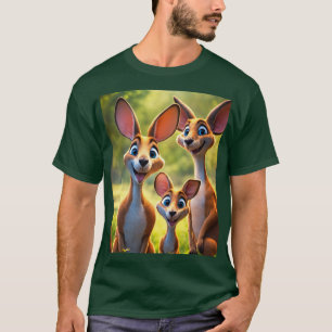 Tecknad Smiles and Laughn T Shirt