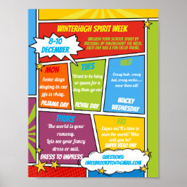 TECKNAD Spirit-skolflygare TOPPEN HERO Poster