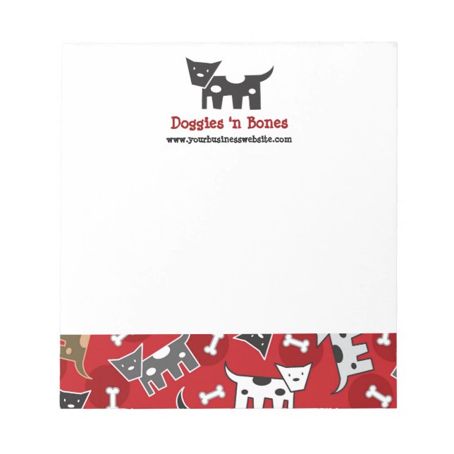 Tecknad Spott-dockor och block Cute Roligt Puppy-H (Framsida)