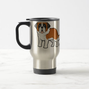 Tecknad St Bernard Resemugg