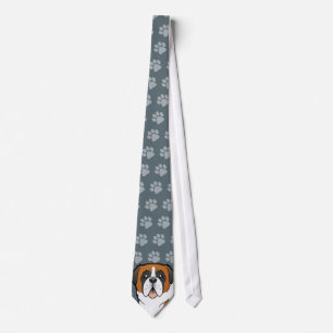 Tecknad St Bernard Slips