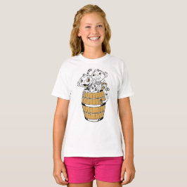 Tecknad stam-apa t shirt