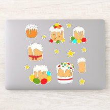 Tecknad Stic för blommor av typen Cute Glad påsk