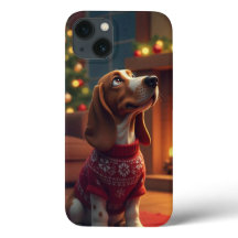 Tecknad-stil christmas hund