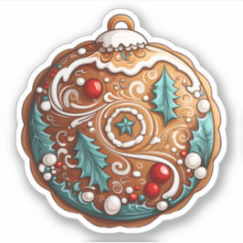 Tecknad Stil Coola - Julberövar - Cookie Klistermärken