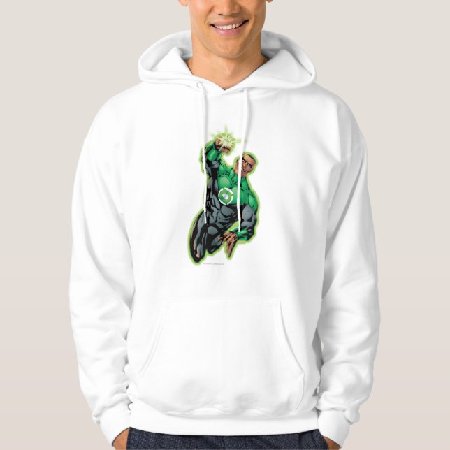 Tecknad Stil - flyger uppåt Sweatshirt (Framsida)