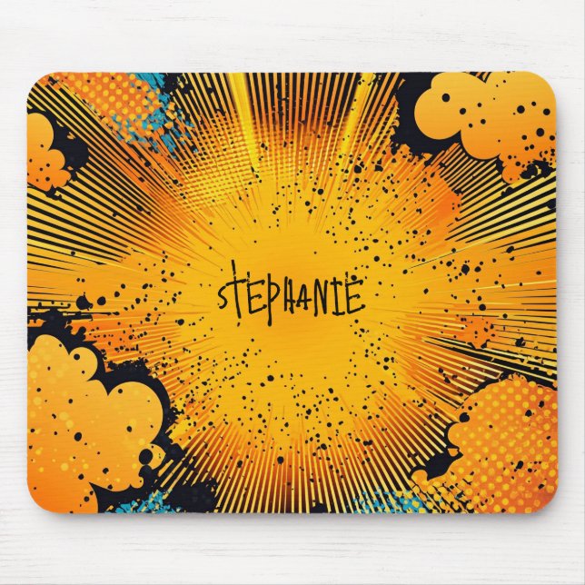 Tecknad Stil-konsexplosion (8) Musmatta (Framsidan)