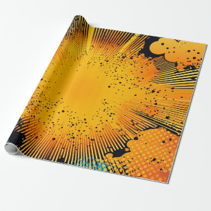 Tecknad Stil-konsexplosion (8) Presentpapper