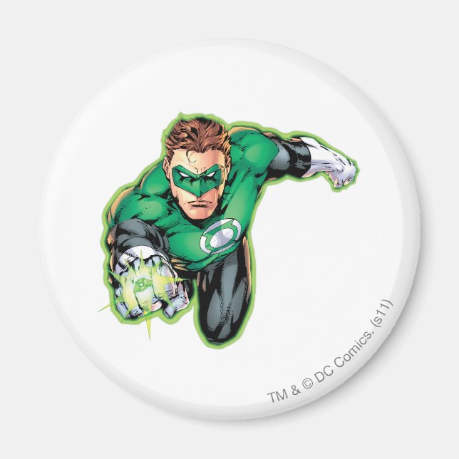 Tecknad Stil - Ring framför Magnet (Framsidan)