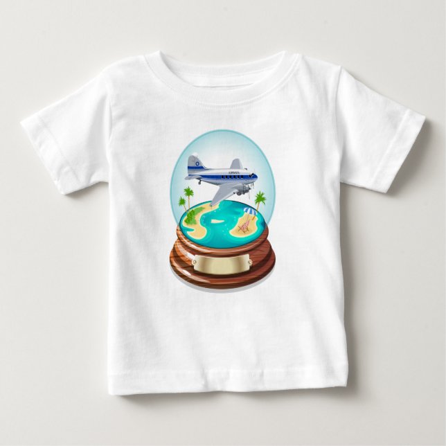 Tecknad Summer Cristal Boll T Shirt (Framsida)