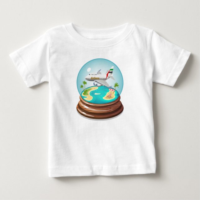 Tecknad Summer Cristal Boll T Shirt (Framsida)