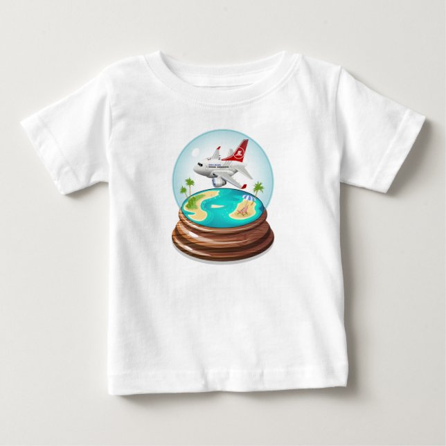 Tecknad Summer Cristal Boll T Shirt (Framsida)