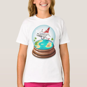 Tecknad Summer Cristal Boll T Shirt