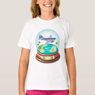Tecknad Summer Cristal Boll T Shirt